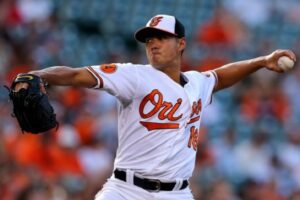 baltimore orioles pitcher wei yin