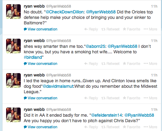 tweet feed about baltimore orioles