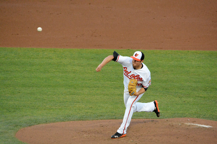 tillman orioles pitcher on mound