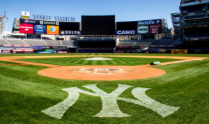 picture of a baseball field in New York