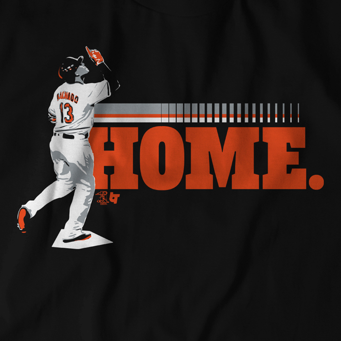 Baltimore Orioles: Manny Machado HOME Shirts from BreakingT