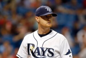 Alex Cobb of the Tampa Bay Rays.