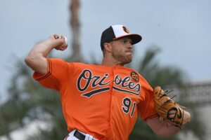 Jay Flaa pitching.