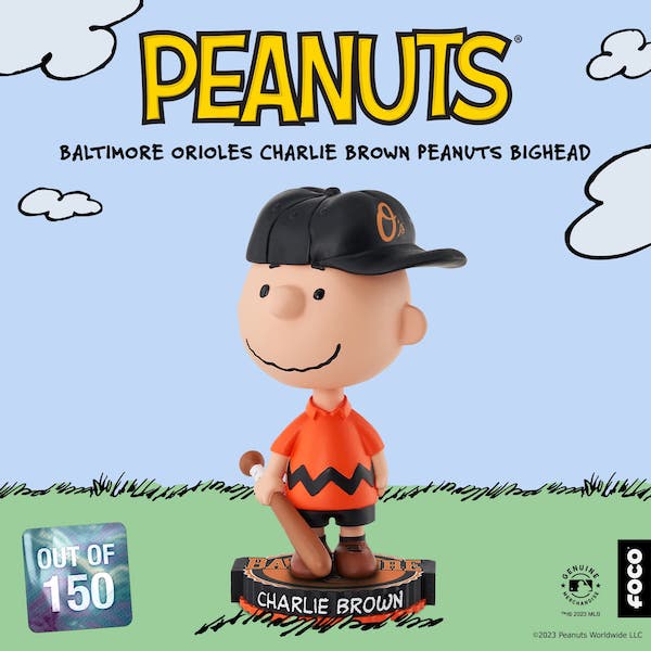 Peanut Snoopy And Charlie Brown Baltimore Orioles Sitting Under