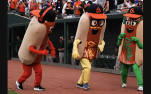 hot dog race
