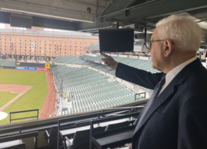 David Rubenstein at Oriole Park